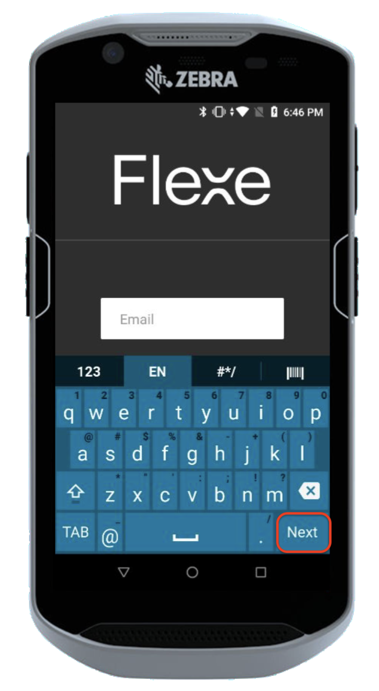 MobileDeviceSetup_EnterEmailSelectNext.png