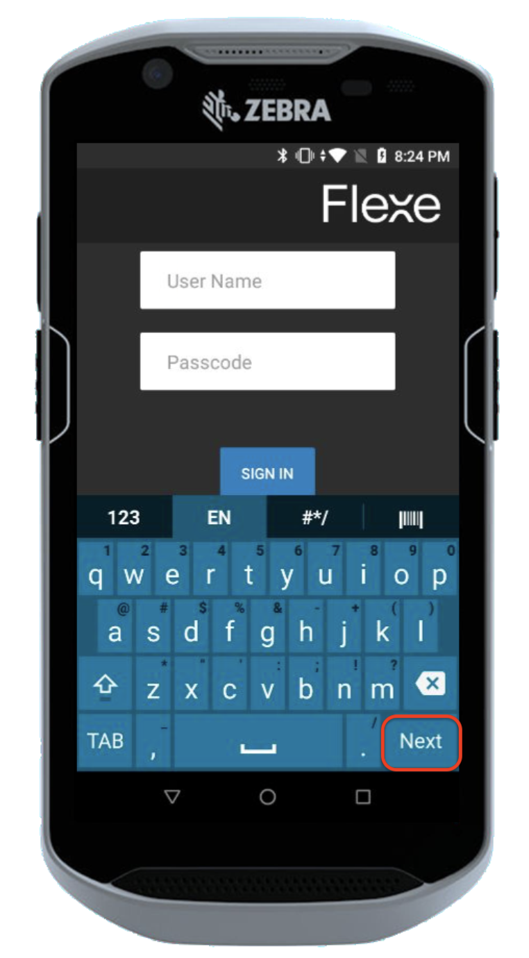 MobileDeviceSetup_SignInEnterUserNameSelectNext.png