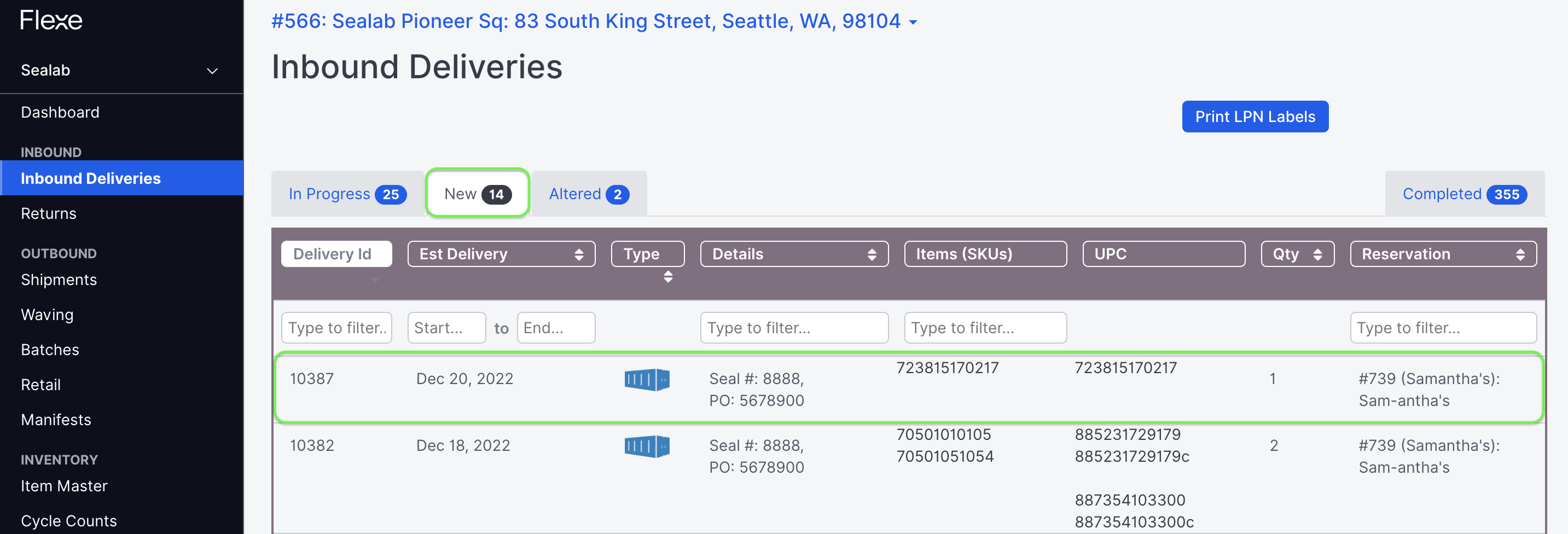 ReceivingPartialContainers_ReviewNewInboundDeliveryFromNewTab.png