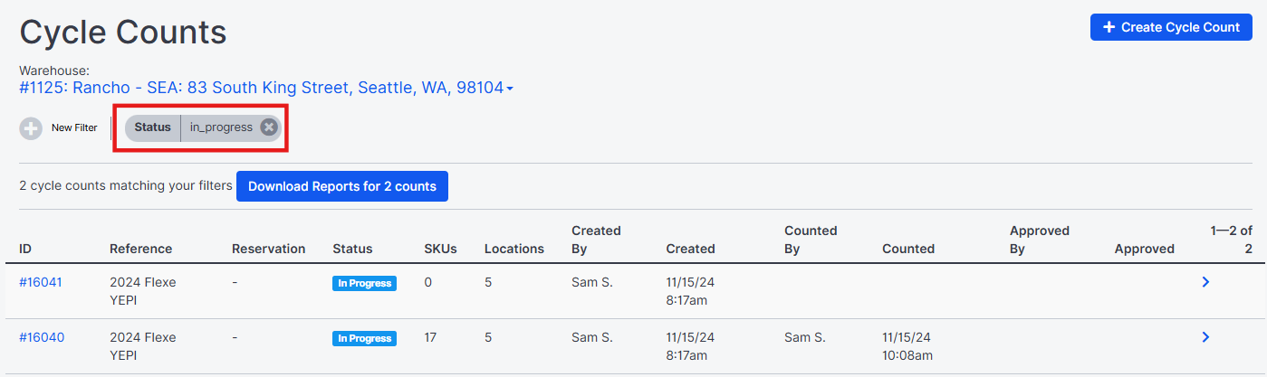 Starting Cycle Counts - Filter Status.png