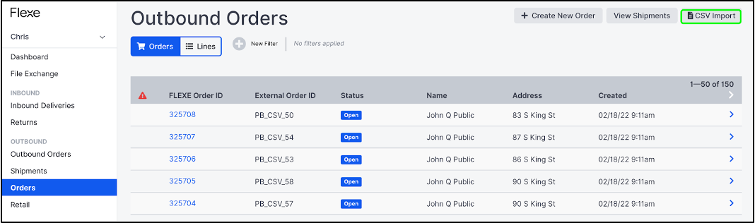 Omnichannel_Shipper_CreatingOrdersCSVImportSelectCSVImport.png